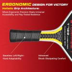 YVmove Carbon Fiber Pickleball Paddle for Spin