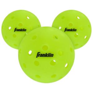 Franklin Sports Max Grit Pickleballs - 3 Pack
