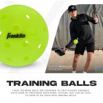 Franklin Sports Max Grit Pickleballs - 3 Pack