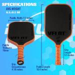 Lightweight Carbon Fiber Pickleball Paddle – USAPA Approved