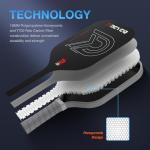 DGYGQ Lightweight Carbon Fiber Pickleball Paddle