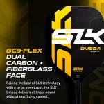 Selkirk SLK Omega Yellow Carbon Pickleball Paddle