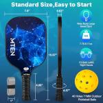 USAPA Approved Pickleball Paddles Set with Balls