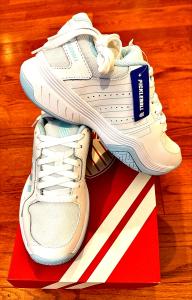 K-Swiss Women's Court Express Pickleball Shoe - White/Blue