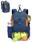 Large Waterproof Pickleball Bag with Shoe Compartment