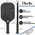 OXIKEN USAPA Approved Pickleball Paddles with Case