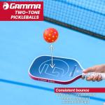 Two Tone Outdoor Pickleball Set - 6 Pack