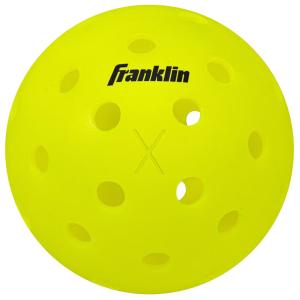 Franklin Sports Optic Neon Yellow Pickleballs 24-Pack