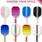 Brooklyn Pickleball Co. Carbon Fiber Paddle - White