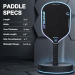 Carbon Fiber Pickleball Paddle with Polymer Core