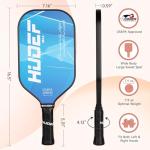 HUDEF Lightweight USAPA Approved Pickleball Paddle Blue