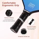 HUDEF Lightweight USAPA Approved Pickleball Paddle Blue