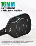 Warping Point Dual-Surface Training Pickleball Paddle