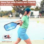 HUDEF Lightweight USAPA Approved Pickleball Paddle Blue
