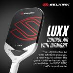 Selkirk LUXX Control Pickleball Paddle - Invikta Black
