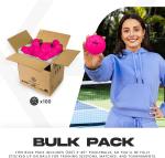 Franklin Sports X-40 Outdoor Pickleballs - USA Official