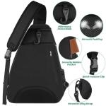 Ytonet Water-Resistant Pickleball Sling Backpack
