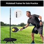 BGOJAB Pickleball Trainer for Solo or Partner Practice