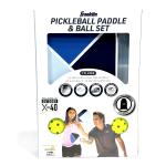 Franklin Sports Blue Pickleball Paddle and Ball Set