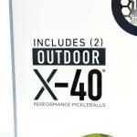 Franklin Sports Blue Pickleball Paddle and Ball Set