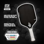 HISK RAV PRO Pickleball Paddle - Premium Carbon Fiber