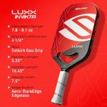 Selkirk LUXX Control Pickleball Paddle - Invikta Red