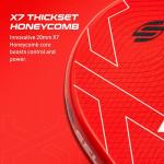 Selkirk LUXX Control Pickleball Paddle - Invikta Red