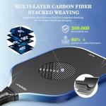 2 Pickleball Paddles - Carbon Graphite Composite