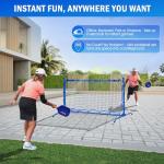 2-in-1 Pickleball Training Rebounder with Paddles