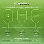 Selkirk AMPED Invikta Control Pickleball Paddle - Green