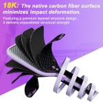 High-Performance Raw Carbon Fiber Pickleball Paddle