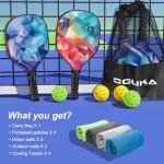 Oguka USAPA Approved Lightweight Pickleball Paddle Set