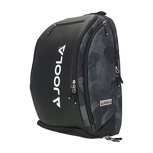 JOOLA Deluxe Pickleball Backpack: Large Paddle Bag - Black