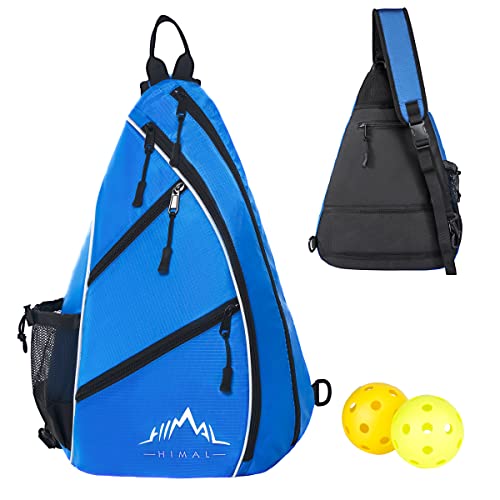 HIMAL Pickleball Bag - Adjustable Sling Backpack