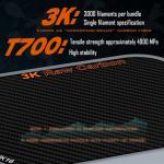 T700 Carbon Fiber Pickleball Paddle for Advanced Players