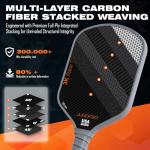 T700 Carbon Fiber Pickleball Paddle for Advanced Players