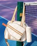 Movker Pickleball Tote Bag with Paddle Pocket