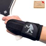 Fjalljós Pickleball Dink Train Wrist Brace - Black