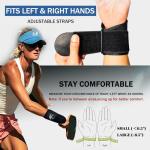 Fjalljós Pickleball Dink Train Wrist Brace - Black