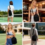 Lake of Fire Pickleball Paddle Crossbody Bag