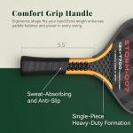 YVmove Carbon Fiber Pickleball Paddle for Spin