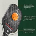 YVmove Carbon Fiber Pickleball Paddle for Spin