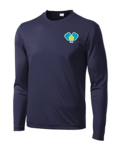 Men's Pickleball Performance Long Sleeve Shirt - 2 Sided