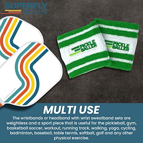 Pickleball Wristband Set - Ultimate Sports Accessory