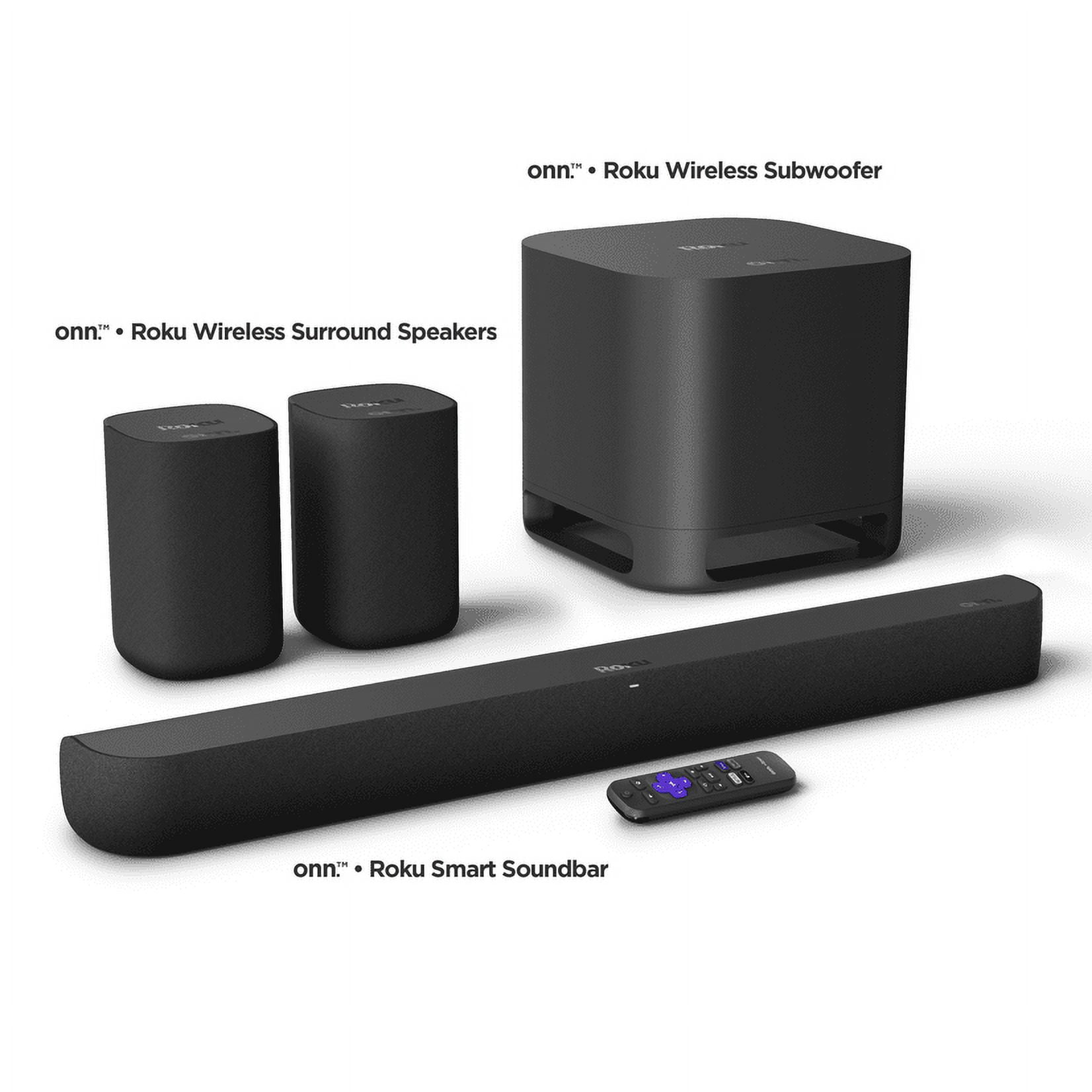 Onn Roku Smart Soundbar with 4K Player
