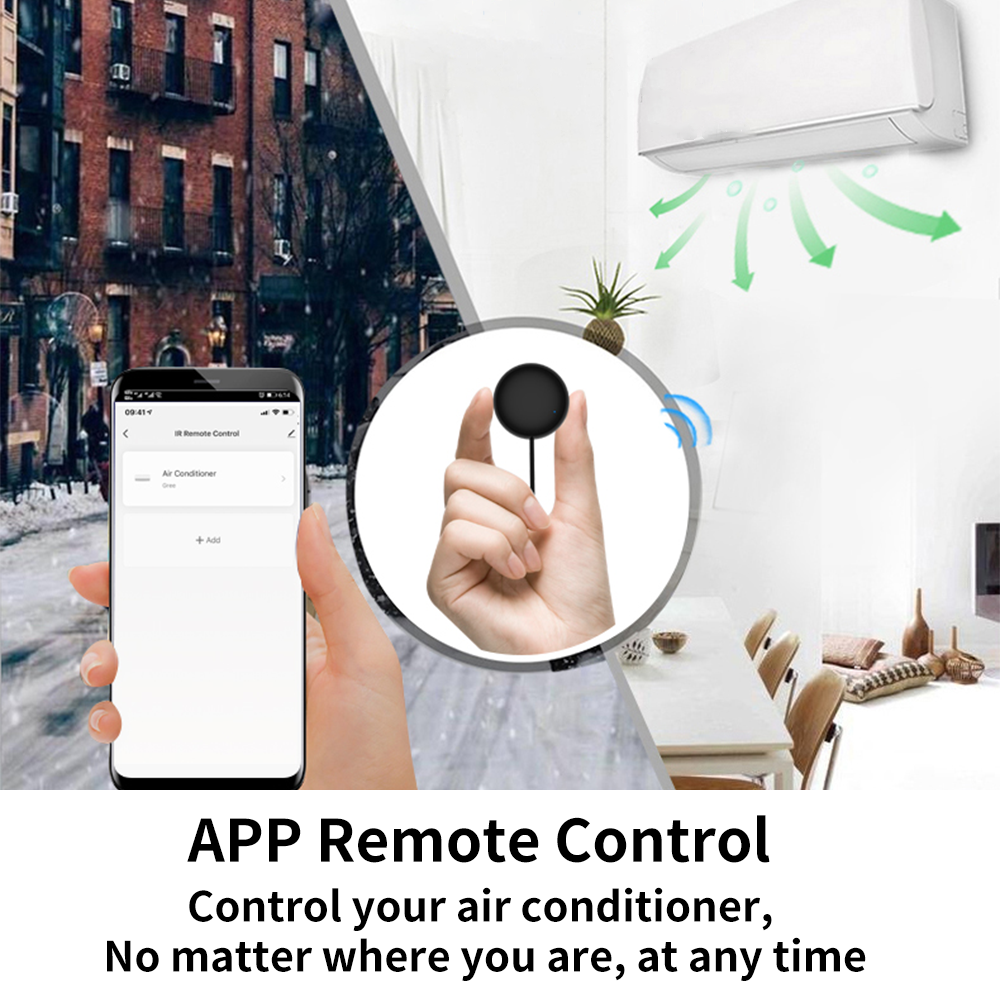 Smart WiFi IR Remote for TV & AC
