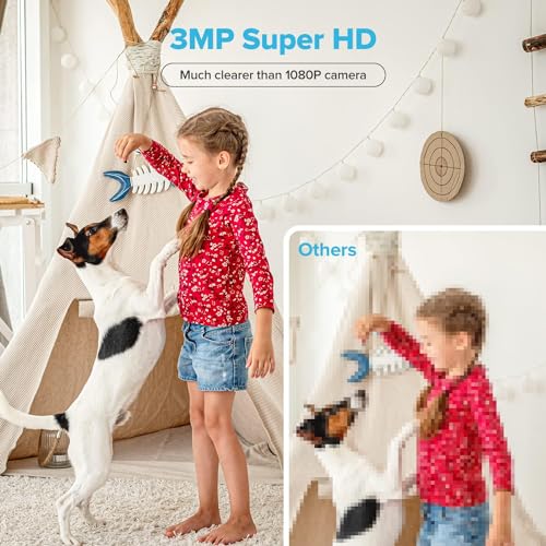 Smart 2K Security Camera for Home