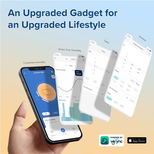 Smart Mist Humidifier with Oil Diffuser