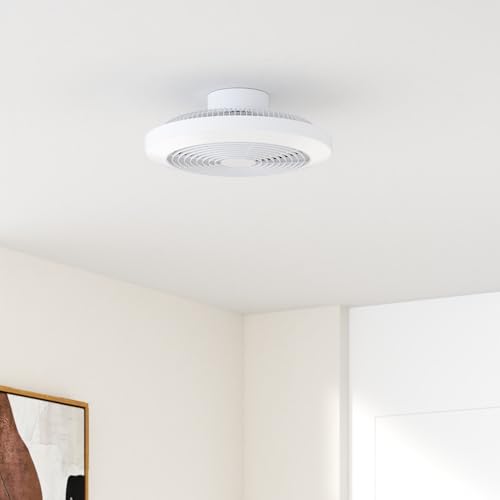 Smart Bladeless Ceiling Fan with Alexa Control