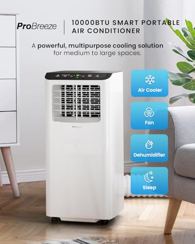 Smart Portable Air Conditioner – 10,000 BTU